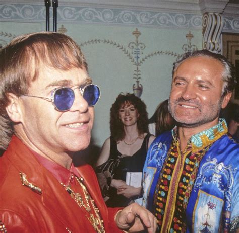 gianni versace y elton john|designer killed in miami.